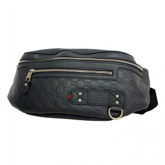 GUCCI Black Leather Hobo Bag - Picture 1 of 11